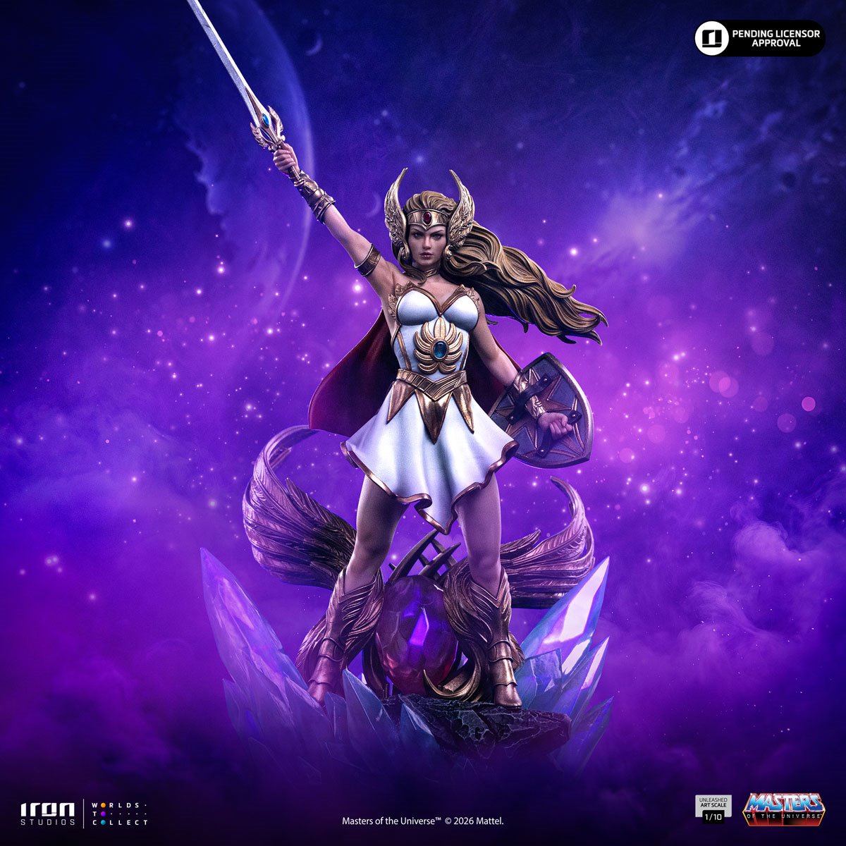 PRE-ORDER Masters of the Universe She-Ra Unleashed 1:10 Art Scale Limited Edition Statue RN38116 US-IMPORT