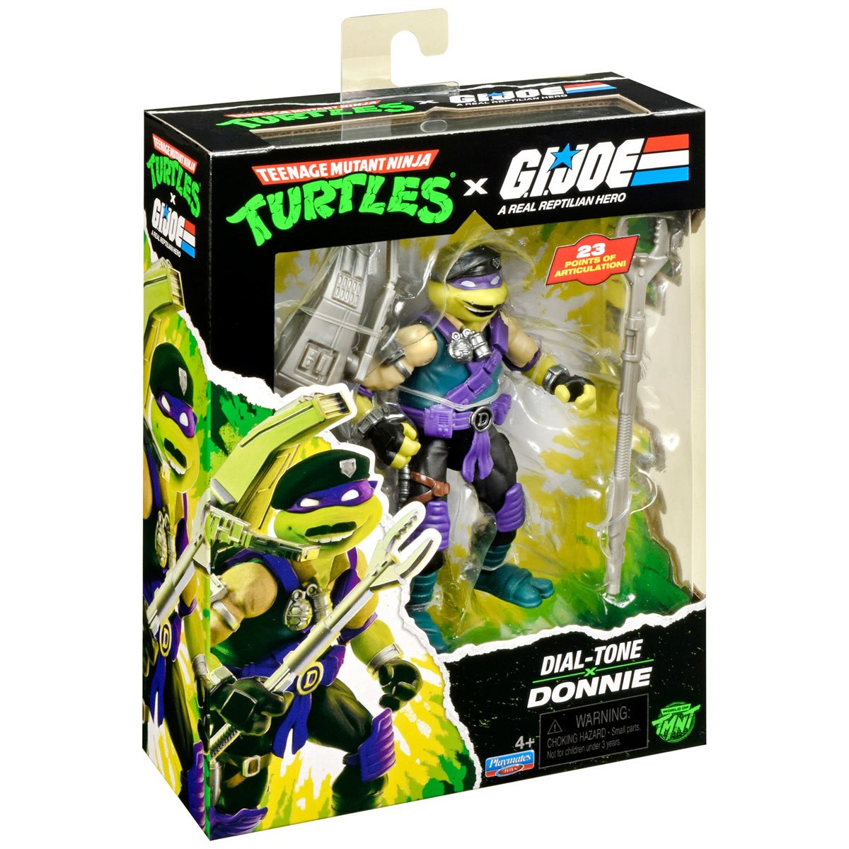 Pre-Order Teenage Mutant Ninja Turtles x G.I. Joe Donnie x Dial-tone Action Figure US-IMPORT PL81902