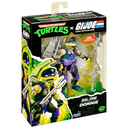 Pre-Order Teenage Mutant Ninja Turtles x G.I. Joe Donnie x Dial-tone Action Figure US-IMPORT PL81902