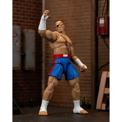 PRE-ORDER Ultra Street Fighter II Sagat 6-Inch Scale Deluxe Action Figure JD35171 US-IMPORT