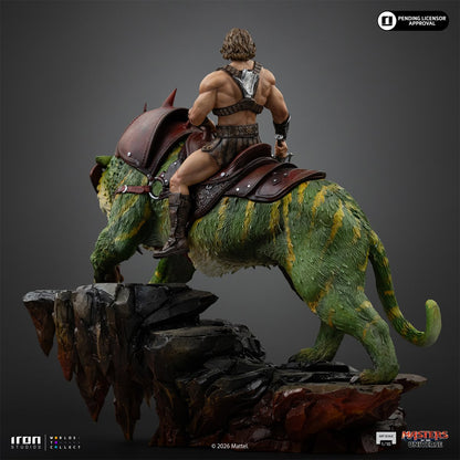 PRE-ORDER Masters of the Universe Movie He-Man and Battle Cat Deluxe 1:10 Art Scale Limited Edition Statue RN36976 US-IMPORT