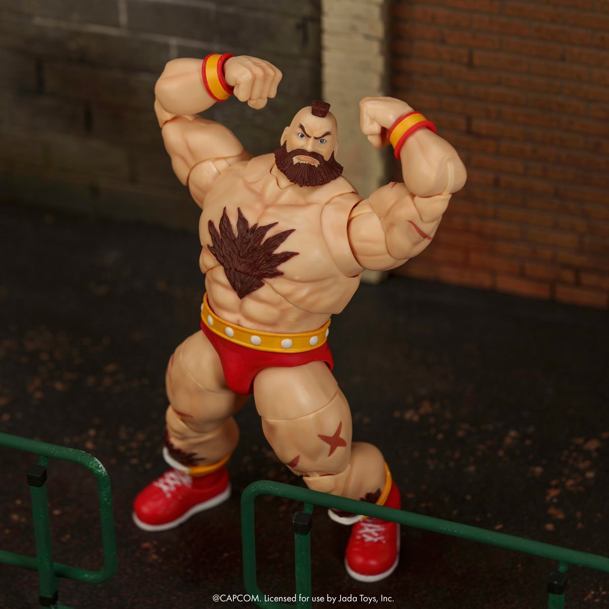 Pre-Order Ultra Street Fighter II Zangief Deluxe 6-Inch Scale Action Figure US-IMPORT JD35742