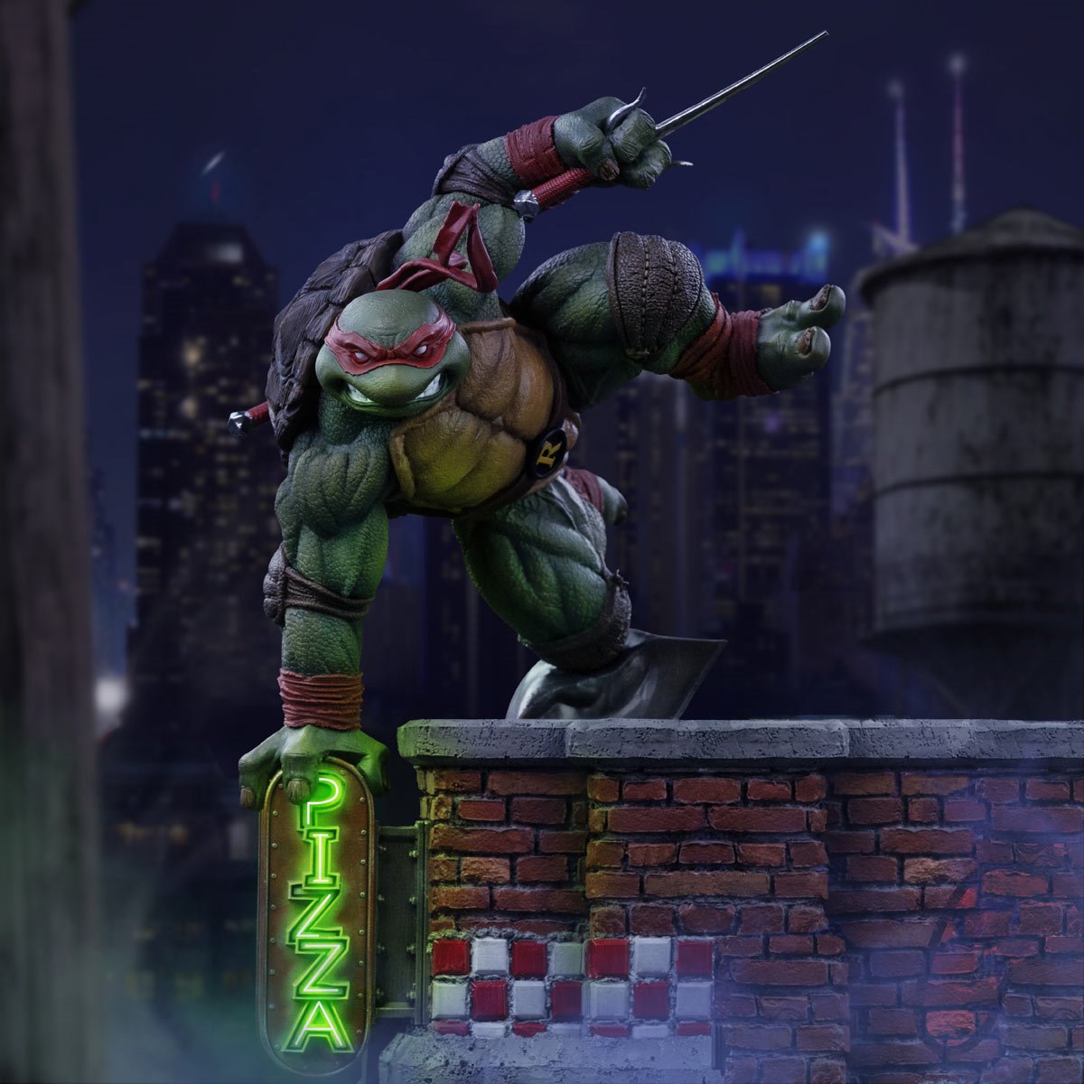 PRE-ORDER Teenage Mutant Ninja Turtles Raphael Unleashed 1:10 Art Scale Statue RN36051 US-IMPORT