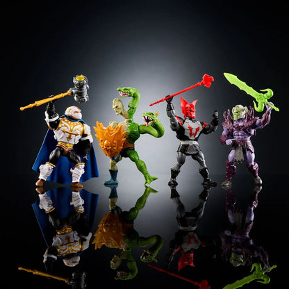Battle for Eternia Masters of the Universe Origins 4-Pack JFX05 US-Import