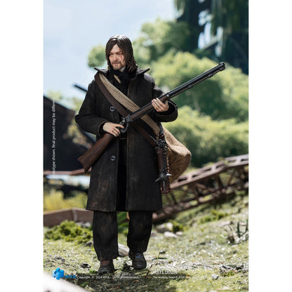 PRE-ORDER The Walking Dead Daryl Dixon Exquisite Super 1:12 Scale Action Figure - Previews Exclusive DC420354 US-IMPORT