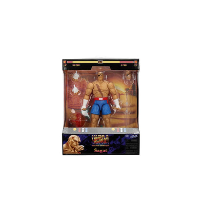 PRE-ORDER Ultra Street Fighter II Sagat 6-Inch Scale Deluxe Action Figure JD35171 US-IMPORT