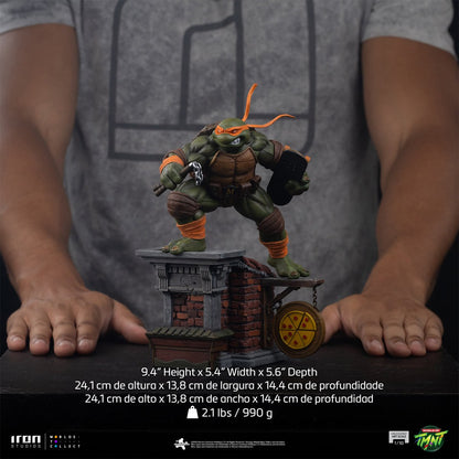 PRE-ORDER Teenage Mutant Ninja Turtles Michelangelo Unleashed 1:10 Art Scale Limited Edition Statue RN37058 US-IMPORT