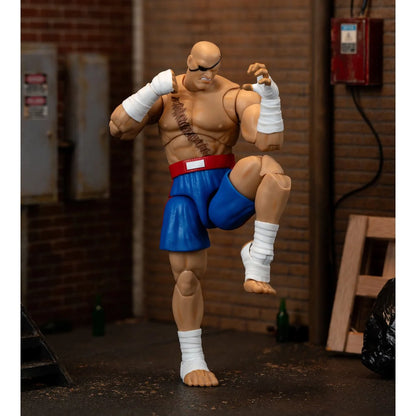 PRE-ORDER Ultra Street Fighter II Sagat 6-Inch Scale Deluxe Action Figure JD35171 US-IMPORT