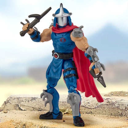 Pre-Order Teenage Mutant Ninja Turtles x G.I. Joe Shredder x Cobra Commander Action Figure US-IMPORT PL81986