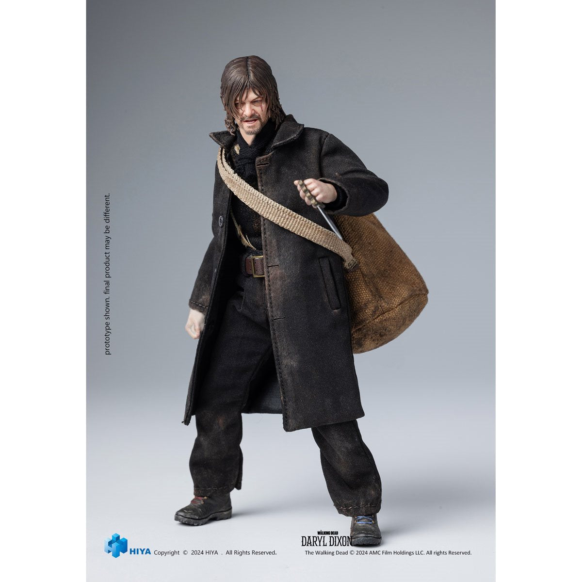 PRE-ORDER The Walking Dead Daryl Dixon Exquisite Super 1:12 Scale Action Figure - Previews Exclusive DC420354 US-IMPORT