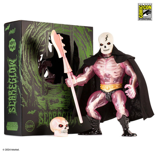 PRE-ORDER  Masters of the Universe Scareglow Cherry Blossom Glow-in-the-Dark Soft Vinyl Figure MDTOY048C - SDCC Exclusive - US-IMPORT