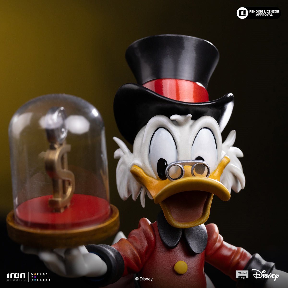 DuckTales Uncle Scrooge McDuck 1:10 Art Scale Limited Edition Statue RN37386 US-IMPORT