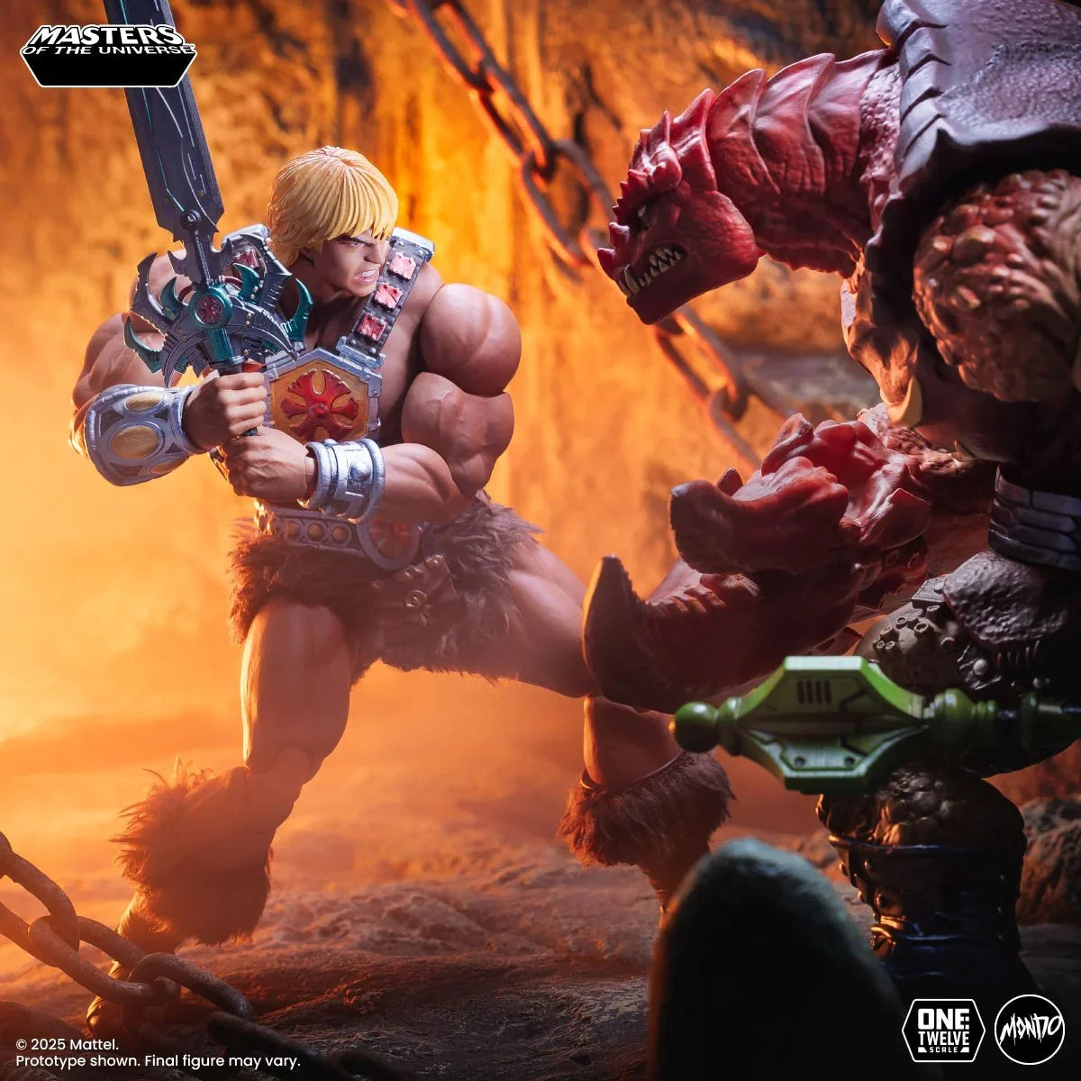 PRE-ORDER Masters of the Universe 200X He-Man 1:12 Scale Action Figure MDCOL071A - US-IMPORT