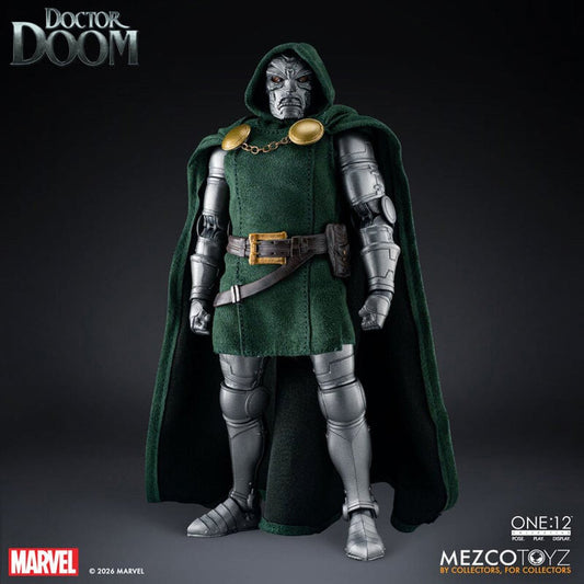 PRE-ORDER Doctor Doom One:12 Collective Action Figure - ReRun MZ77272 US-IMPORT