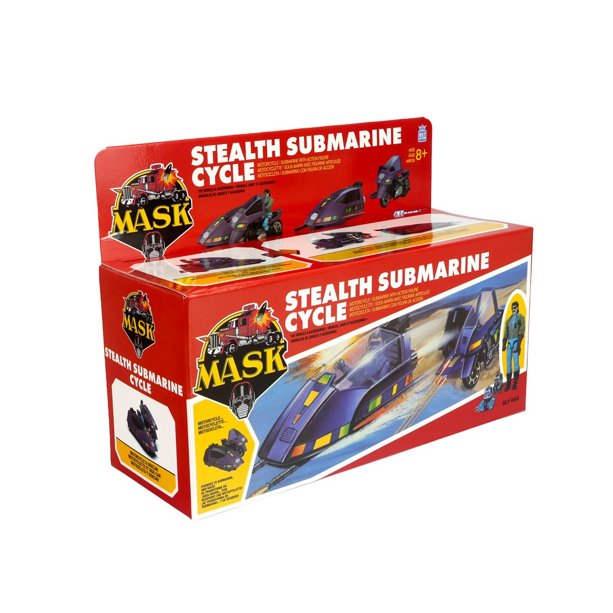 PRE-ORDER M.A.S.K. Wave 2 Stealth Submarine Cycle Vehicle LS58557 US Import