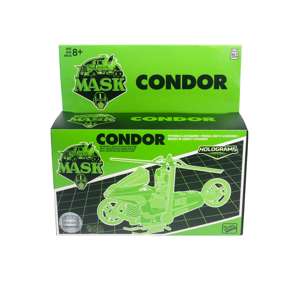 PRE-ORDER  M.A.S.K. Condor Hologram Edition Vehicle LS87040 US Import