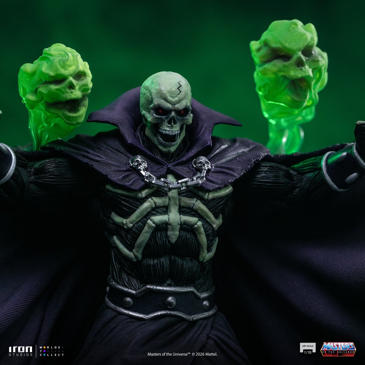 Masters of the Universe Scareglow 1:10 Art Scale Glow-in-the-Dark Limited Edition Statue RN37676 US-IMPORT