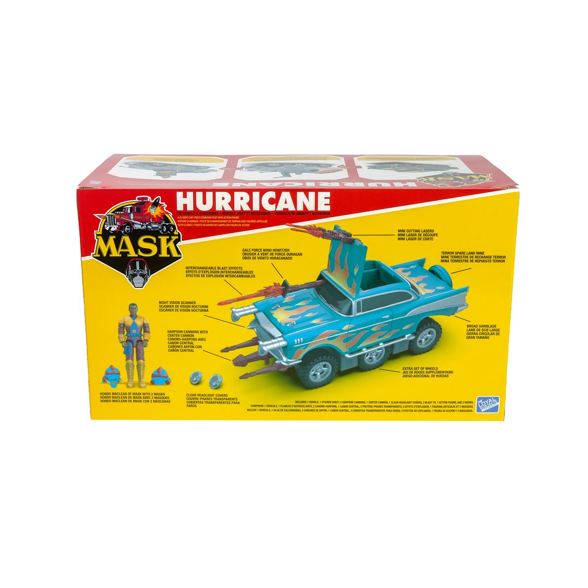 PRE-ORDER M.A.S.K. Wave 2 Hurricane Vehicle - US Import LS58555