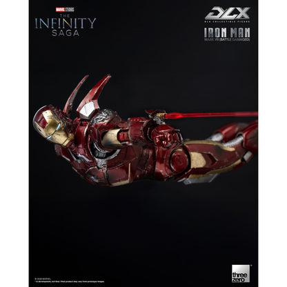 PRE-ORDER Marvel Studios: The Infinity Saga Iron Man Mark 7 Battle Damaged DLX Action Figure TH3Z0969 US-IMPORT