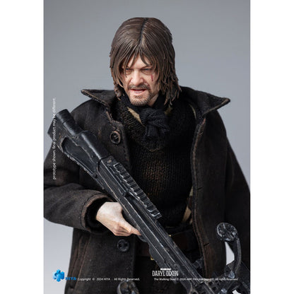 PRE-ORDER The Walking Dead Daryl Dixon Exquisite Super 1:12 Scale Action Figure - Previews Exclusive DC420354 US-IMPORT