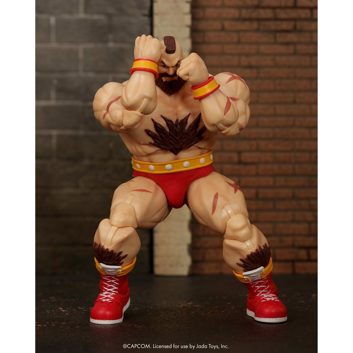 Pre-Order Ultra Street Fighter II Zangief Deluxe 6-Inch Scale Action Figure US-IMPORT JD35742