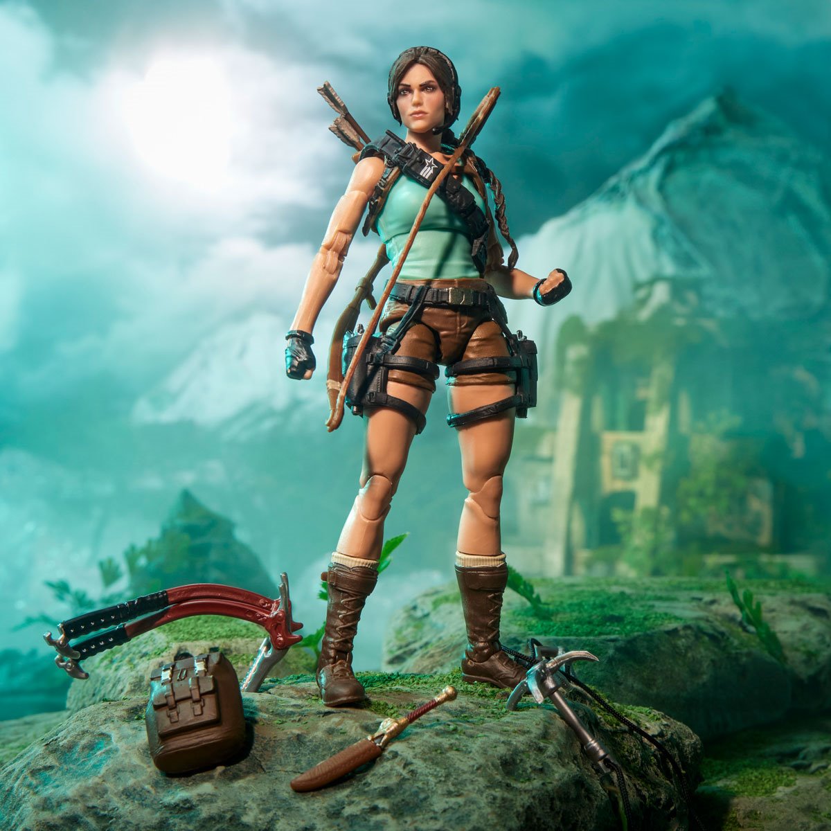 PRE-ORDER G.I. Joe Classified Series Retro Cardback Lara Croft Tomb Raider 6-Inch Action Figure US-IMPORT HSG2086