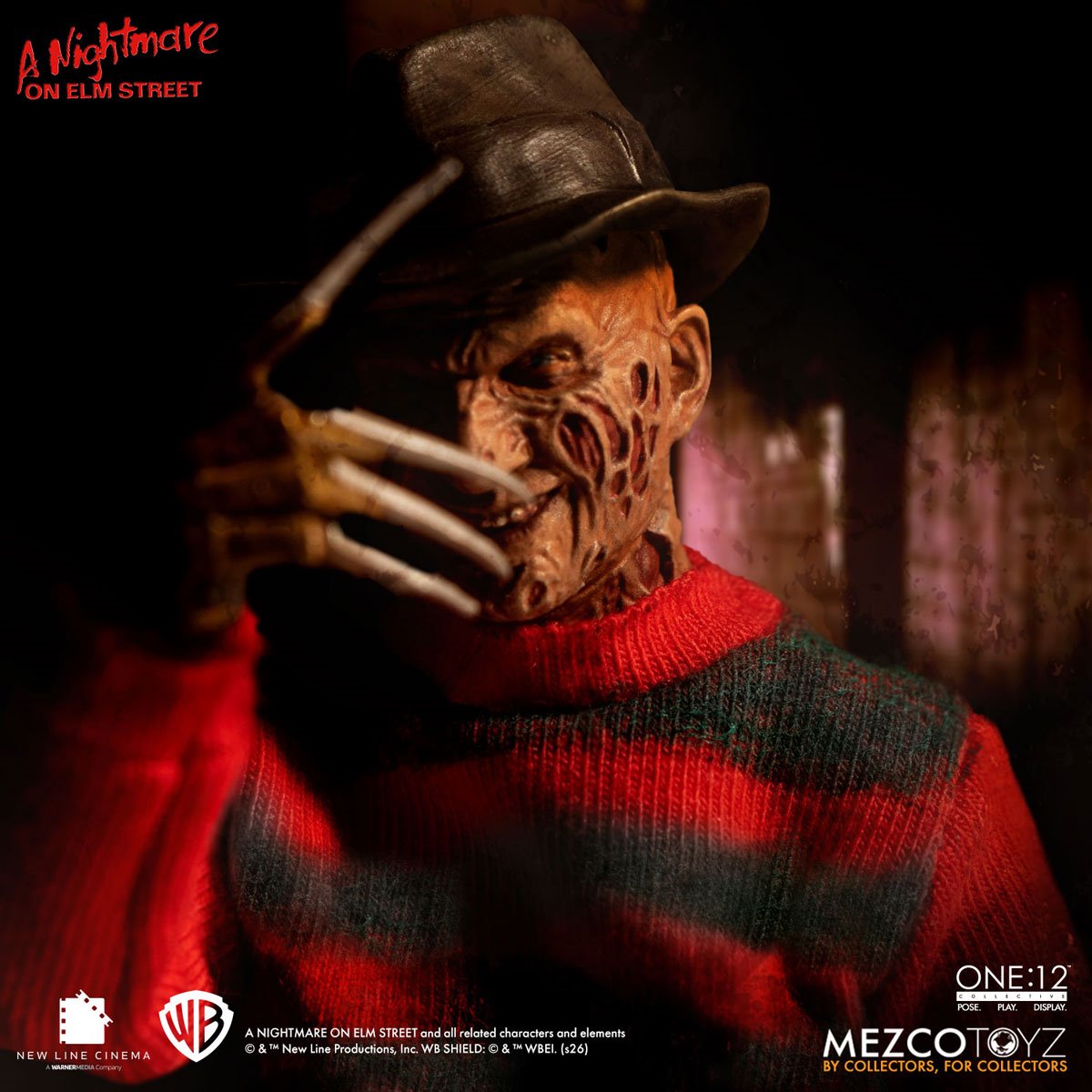 PRE-ORDER A Nightmare on Elm Street Freddy Krueger One:12 Collective Action Figure MZ77390 US-IMPORT