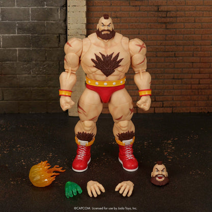 Pre-Order Ultra Street Fighter II Zangief Deluxe 6-Inch Scale Action Figure US-IMPORT JD35742