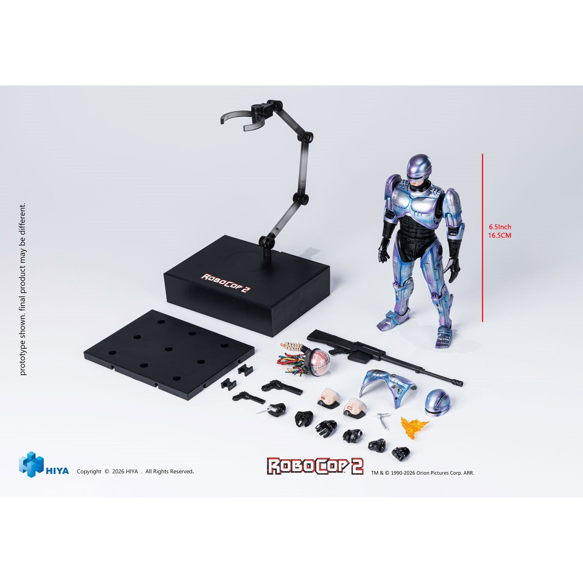 PRE-ORDER RoboCop 2 RoboCop Exquisite Super Series 1:12 Scale Action Figure HYESR0302 US-IMPORT
