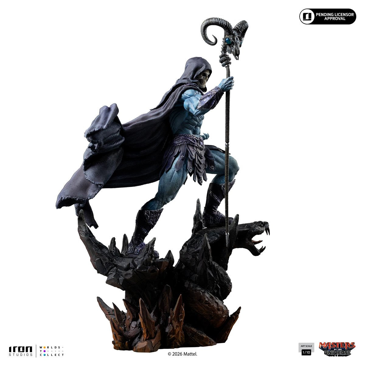 PRE-ORDER Masters of the Universe 2026 Movie Skeletor 1:10 Art Scale Limited Edition Statue RN37447 US-IMPORT