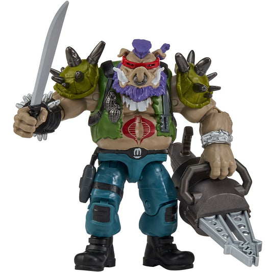 Pre-Order Teenage Mutant Ninja Turtles x G.I. Joe Bebop x Ripper Action Figure US-IMPORT PL81933
