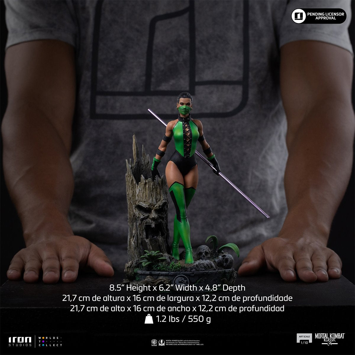 PRE-ORDER Mortal Kombat Jade 1:10 Art Scale Limited Edition Statue RN37034 US-IMPORT