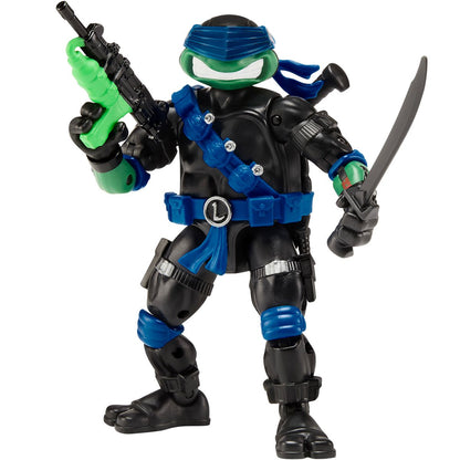 Pre-Order Teenage Mutant Ninja Turtles x G.I. Joe Leonardo x Snake Eyes Action Figure US-IMPORT PL81986