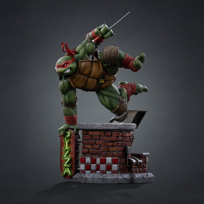 PRE-ORDER Teenage Mutant Ninja Turtles Raphael Unleashed 1:10 Art Scale Statue RN36051 US-IMPORT