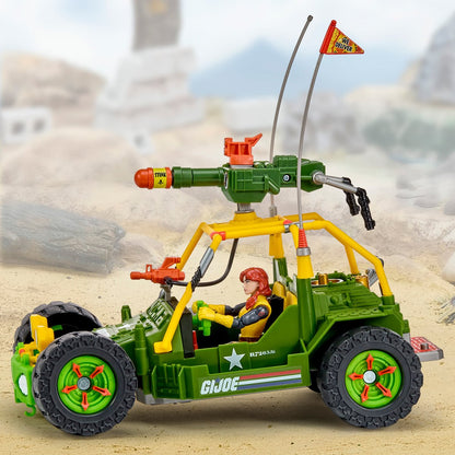 Pre-Order Teenage Mutant Ninja Turtles x G.I. Joe All-Weather and Environment (AWE) Shell-Striker Vehicle inkl. Scarlett x AprilAction Figure US-IMPORT PL81926