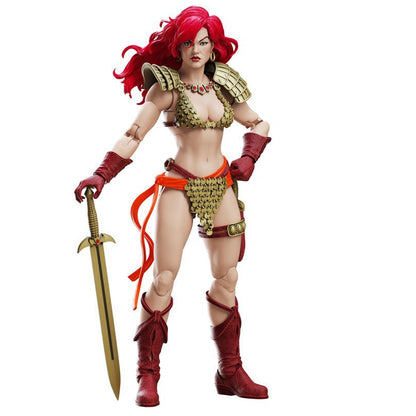 PRE-ORDER Red Sonja Limited Edition: Gold and Red Epic H.A.C.K.S. 1:12 Scale Action Figure BFRS0005 US-IMPORT