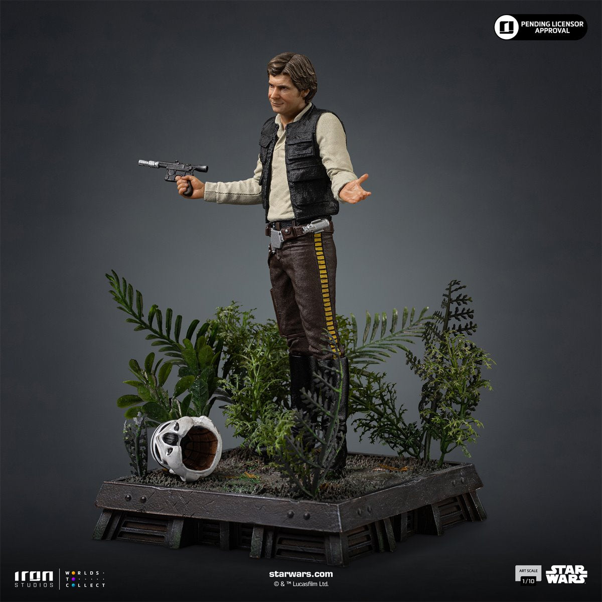 PRE-ORDER Star Wars: Return of the Jedi Han Solo 1:10 Art Scale Limited Edition Statue RN36327 US-IMPORT