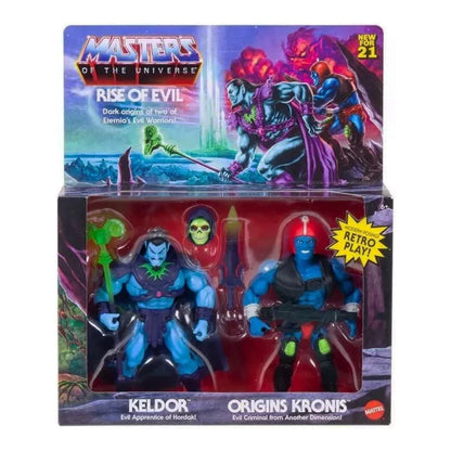 Masters of the Universe Origins 14cm Figuren Exclusive: Keldor & Kronis (Rise of Evil) US-Import