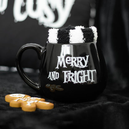 Merry and Fright – Tassen- und Socken-Set, 500 ml