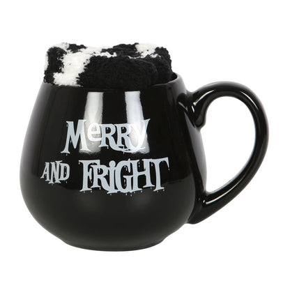 Merry and Fright – Tassen- und Socken-Set, 500 ml