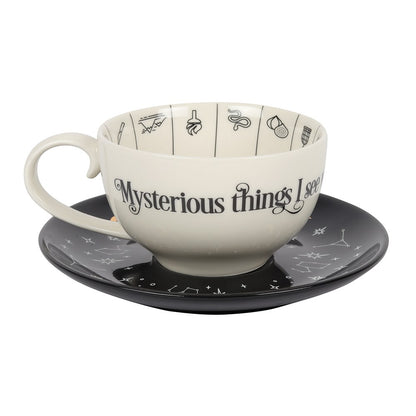 Keramik-Teetasse zum Wahrsagen