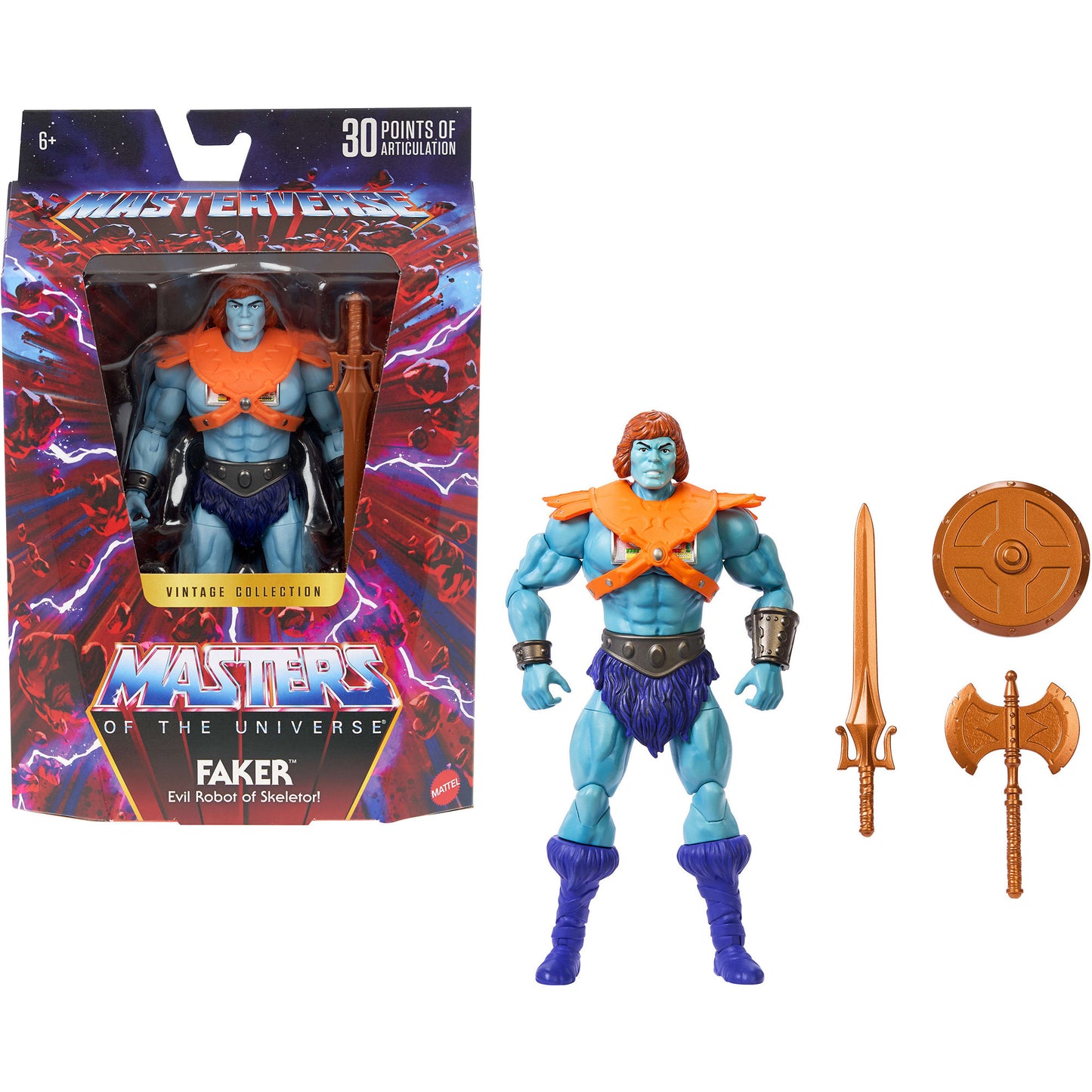 Masters of the Universe Masterverse Vintage Collection Faker JBP94