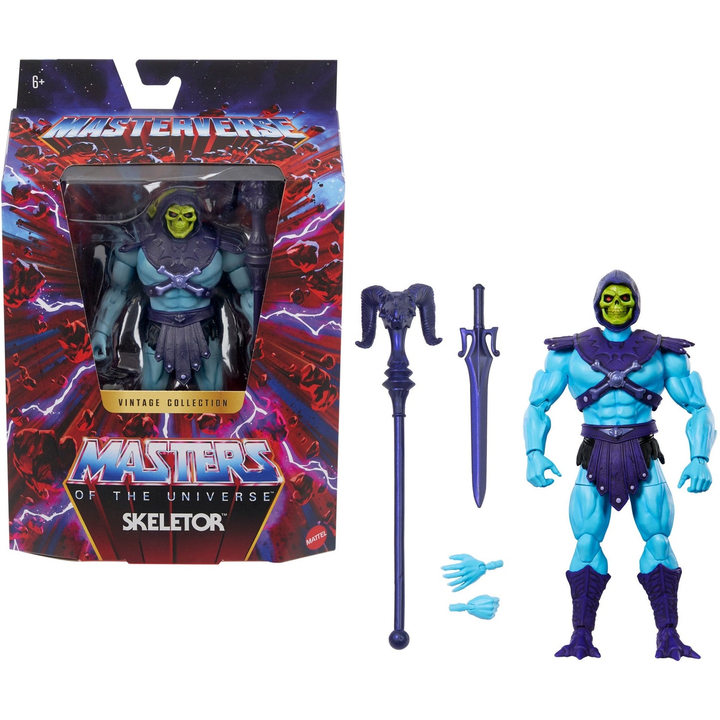 Masters of the Universe Masterverse Vintage Collection Skeletor JBP92