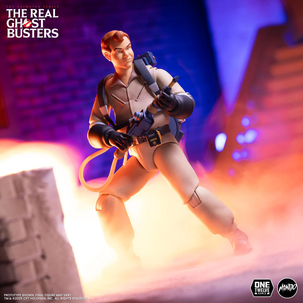 PRE-ORDER The Real Ghostbusters Ray Stantz 1:12 Scale Actionfigur US-Import Mondo MDCOL101A