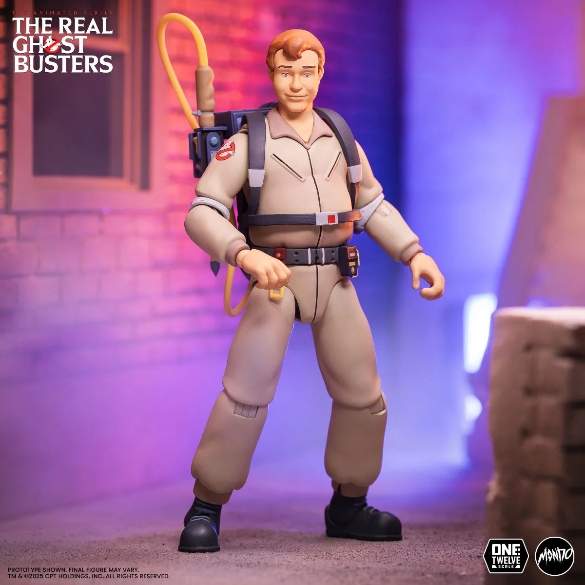 PRE-ORDER The Real Ghostbusters Ray Stantz 1:12 Scale Actionfigur US-Import Mondo MDCOL101A