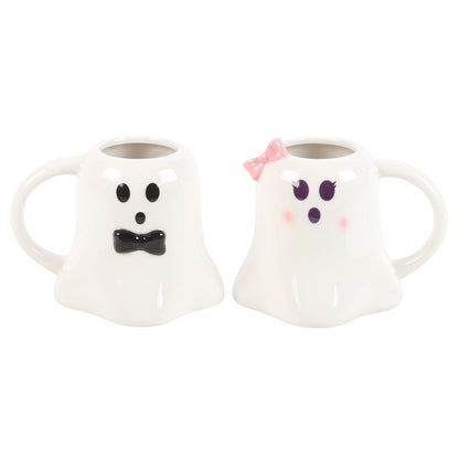Tassen-Set in Geisterform „Mr. und Mrs. Boo“