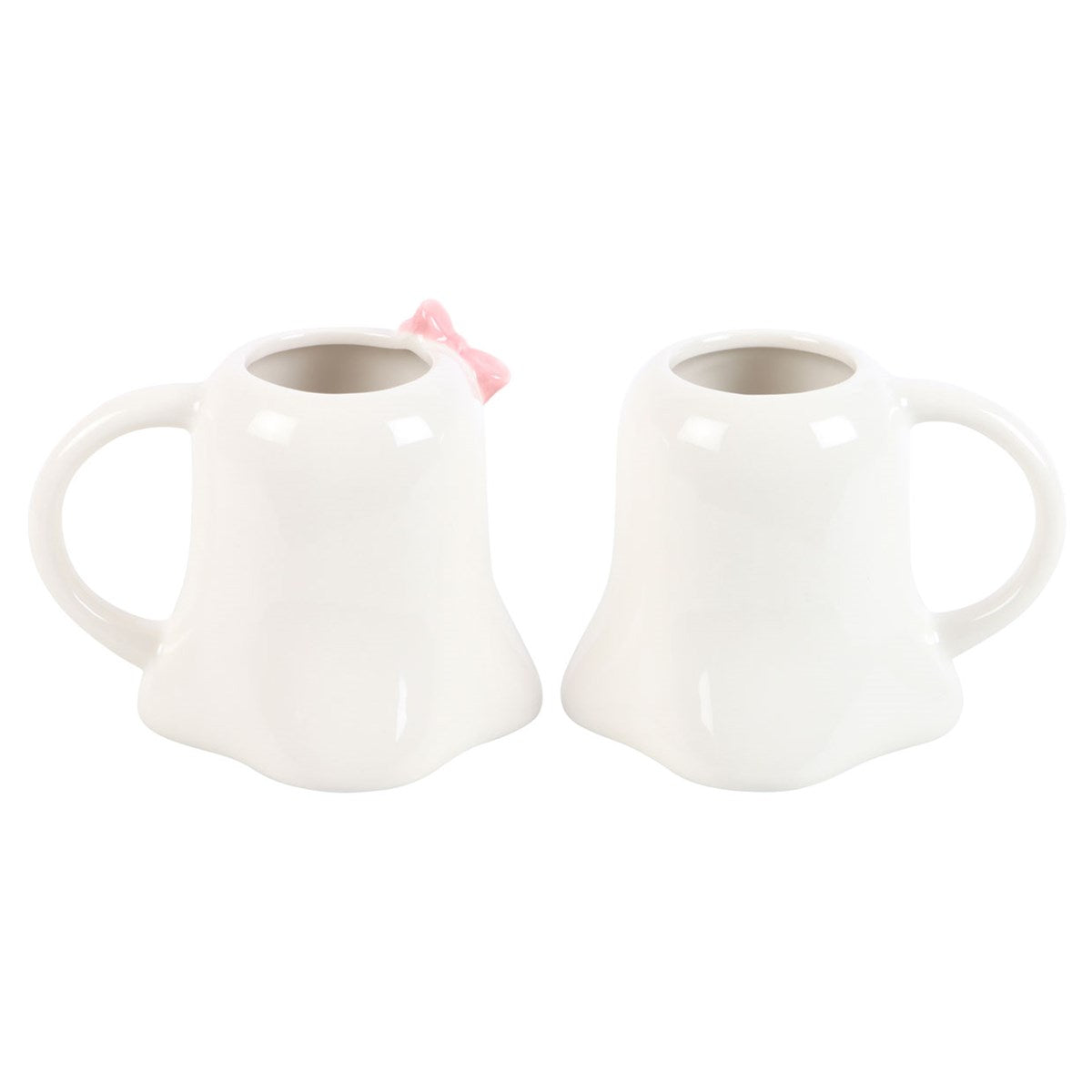 Tassen-Set in Geisterform „Mr. und Mrs. Boo“