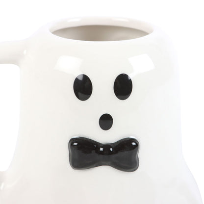 „Mr. Boo“ Geister-Tasse mit schwarzer Fliege