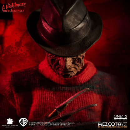 PRE-ORDER A Nightmare on Elm Street Freddy Krueger One:12 Collective Action Figure MZ77390 US-IMPORT