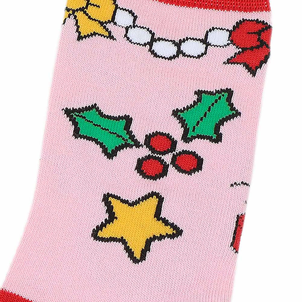 Sanrio Hello Kitty Christmas Box Crew Socken 3-Pack BWCRF71R